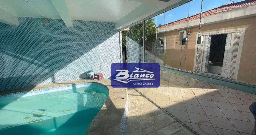 Maravilhosa casa térrea isolada c/ piscina na melhor rua do jardim vila galvão!!