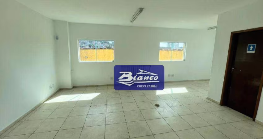 Sala comercial 45m² com banheiro