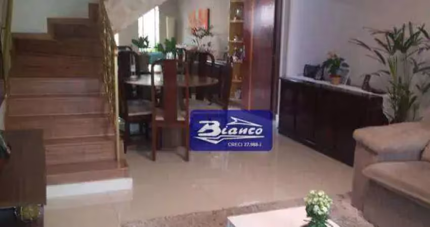 Sobrado à venda, 172 m² por r$ 910.000,00 - jardim santa mena - guarulhos/sp