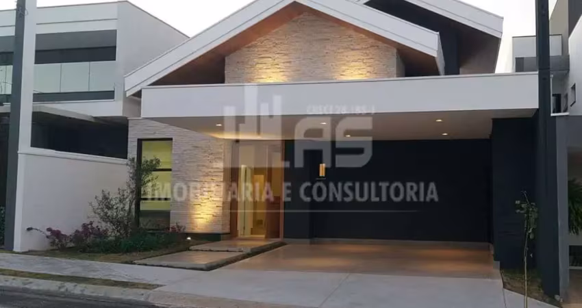 Casa a venda com 03 quartos sendo todos suítes, no condomínio reserva esmeralda
