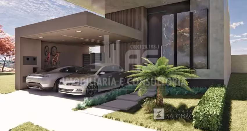 Casa com 3 quartos sendo 3 suítes no condomínio villa flora ii