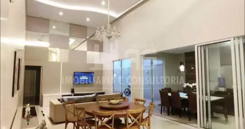 Casa a venda com 3 suítes no condomínio reserva esmeralda