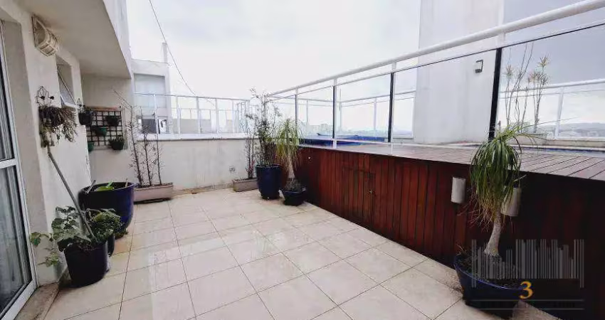 Cobertura com 3 dormitórios à venda, 244 m² por r$ 3.048.000,00 - vila leopoldina - são paulo/sp