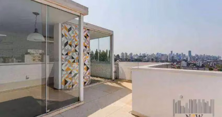 Cobertura com 2 dormitórios à venda, 126 m² por r$ 2.200.000,00 - alto de pinheiros - são paulo/sp