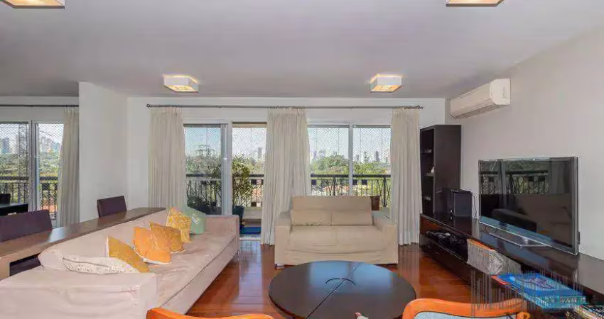 Apartamento com 4 dormitórios à venda, 220 m² por r$ 4.299.000,00 - alto de pinheiros - são paulo/sp