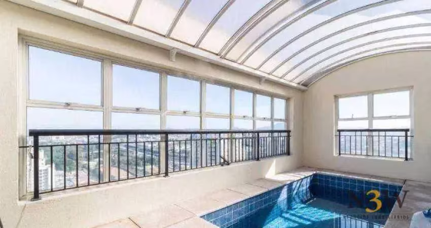 Cobertura com 4 dormitórios à venda, 254 m² por r$ 3.485.000,00 - vila leopoldina - são paulo/sp