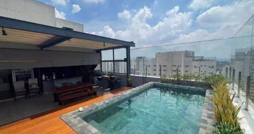 Cobertura com 3 dormitórios à venda, 389 m² por r$ 6.599.000,00 - vila leopoldina - são paulo/sp