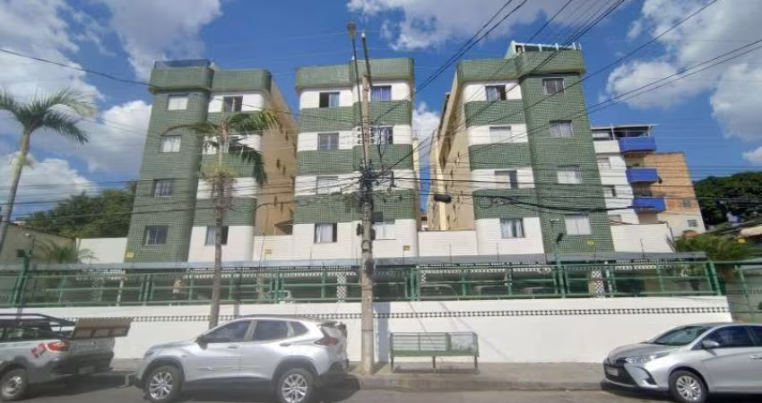 excelente cobertura, 02 quartos, suite, uma vaga, novo riacho, contagem