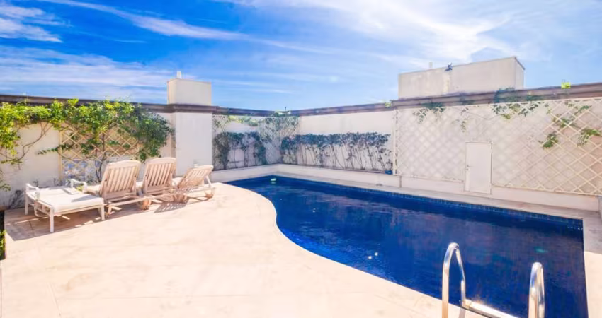 Elegante cobertura para venda com 4 quartos, sendo 4 suítes, 723m²