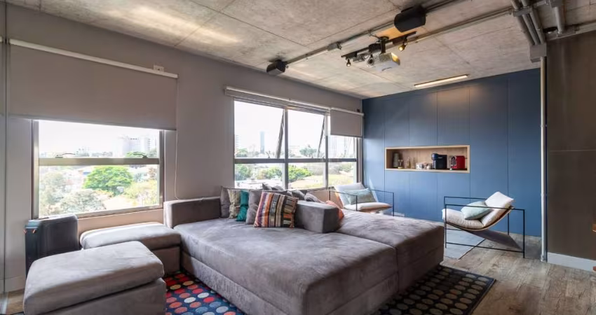 Agradável apartamento tipo para venda com 1 quarto, 69m²