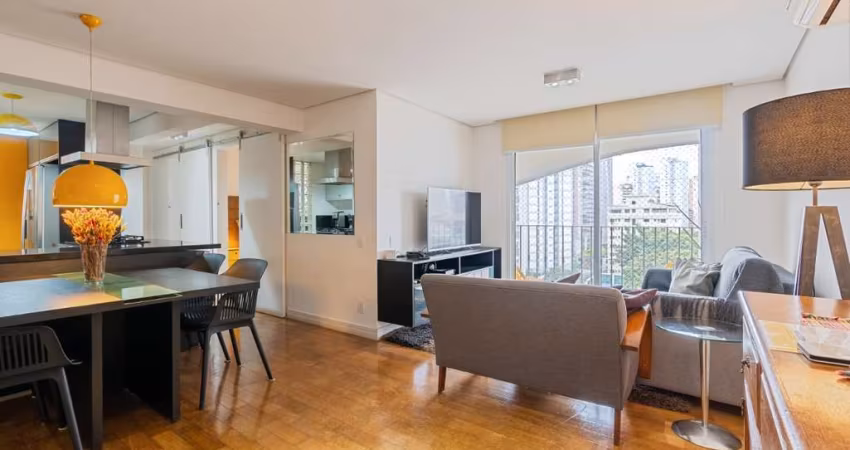 Funcional apartamento tipo para venda com 1 quarto, sendo 1 suíte, 72m²