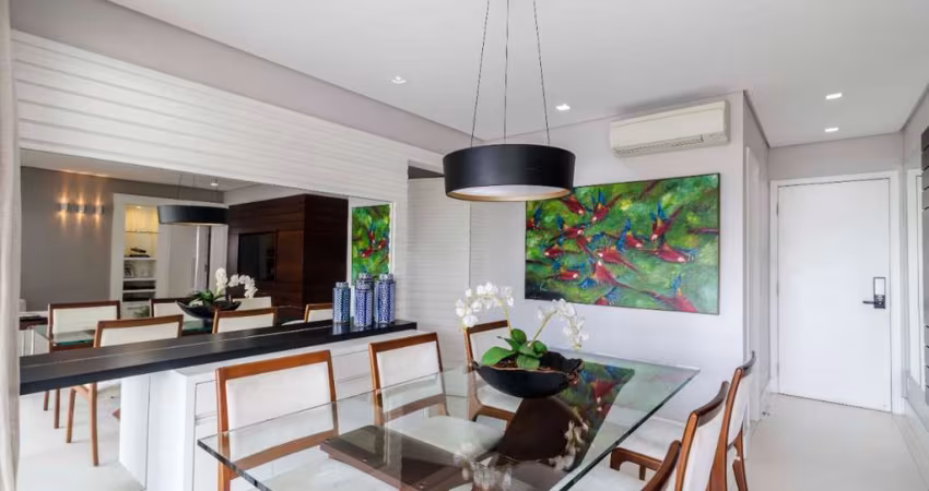 Versátil apartamento tipo para venda com 3 quartos, sendo 3 suítes, 134m²