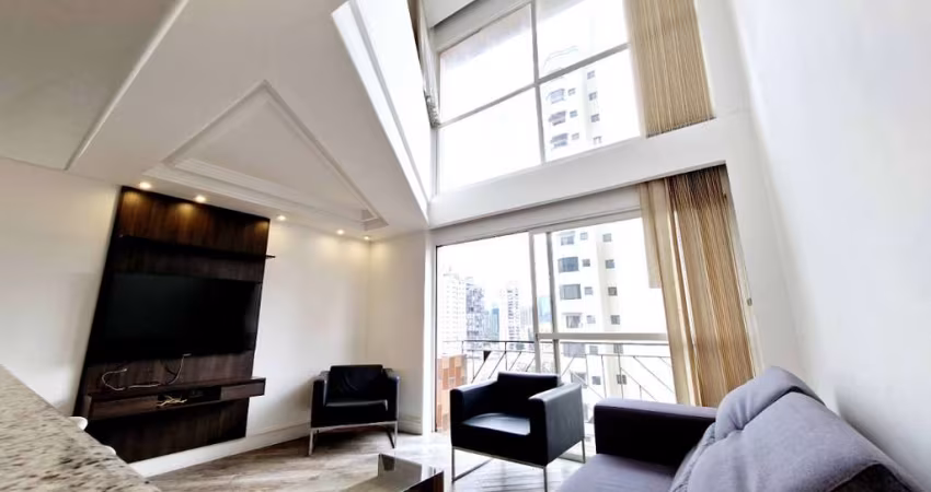 Confortável duplex para venda com 1 quarto, sendo 1 suíte, 57m²