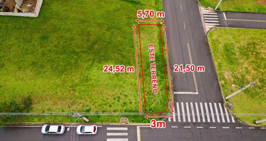 Atraente terreno residencial para venda, 137m²