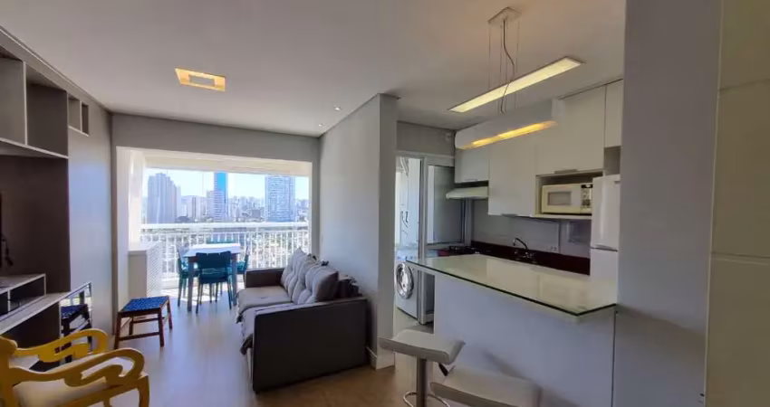 Deslumbrante apartamento tipo para locação em vila cordeiro com 1 quarto, 54m²