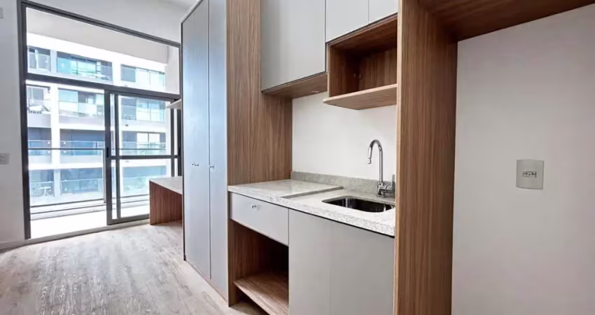 Espetacular apartamento tipo para venda em brooklin com 1 quarto, sendo 1 suíte, 25m²