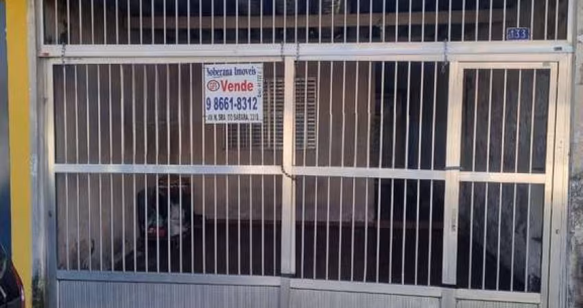 VENDO CASA COM DOIS QUARTOS E EDÍCULA NO BAIRRO JD. SANTA CRUZ!