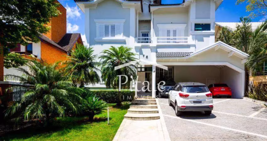 Casa com 5 dormitórios para alugar, 560 m² por r$ 23.152,00/mês - alphaville 0 - barueri/sp