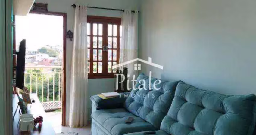 Apartamento com 2 dormitórios para alugar, 58 m² por r$ 1.400,00/mês - outeiro de passárgada - cotia/sp