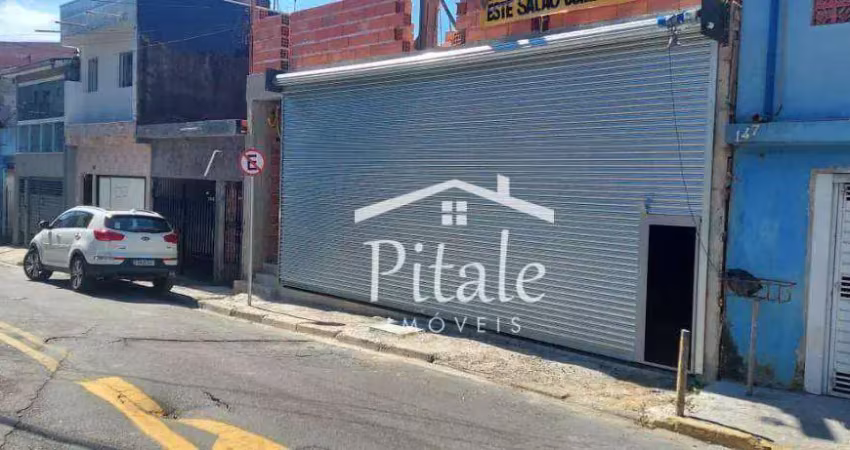 Salão para alugar, 300 m² por r$ 8.500,00/mês - cidade intercap - taboão da serra/sp