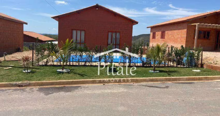 Casa com 2 dormitórios à venda, 60 m² por r$ 340.000,00 - zona rural - mairinque/sp