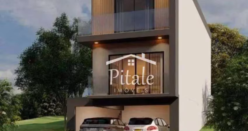 Sobrado com 3 dormitórios à venda, 167 m² por R$ 949.000 - Parque Rizzo II - Cotia/SP