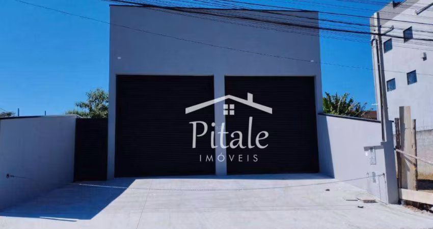 Galpão, 147 m² - venda por R$ 1.490.000,00 ou aluguel por R$ 8.000,00/mês - Jardim Betania - Vargem Grande Paulista/SP