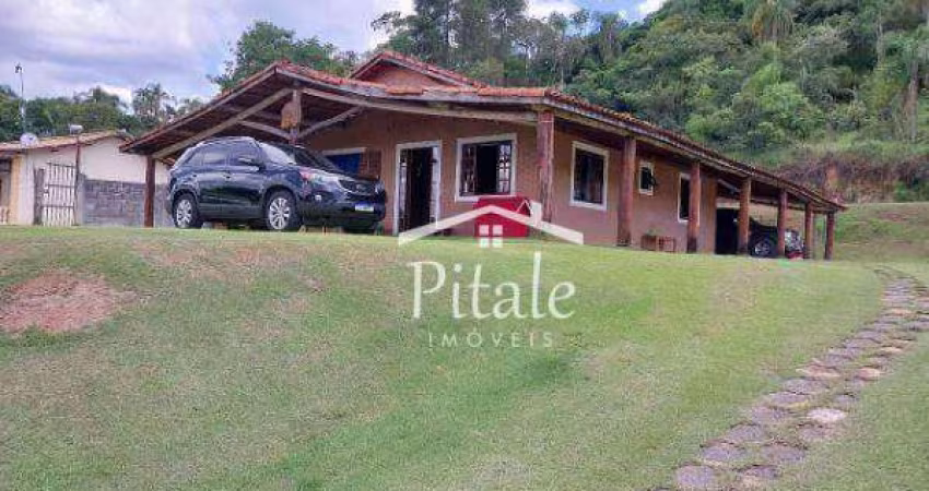 Chácara com 2 dormitórios à venda, 2400 m² por R$ 750.000,00 - Embu Colonial - Embu das Artes/SP