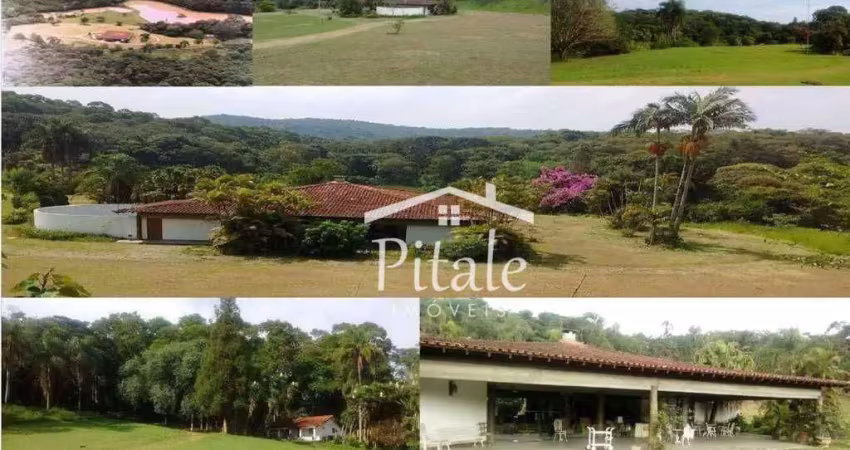 Fazenda com 5 dormitórios à venda, 50000 m² por r$ 1.370.000,00 - jardim mirador - itapevi/sp
