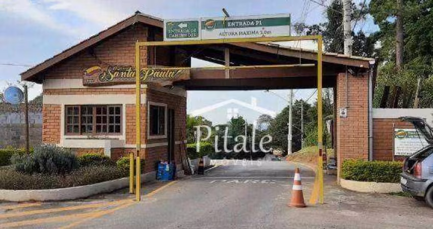 Terreno à venda, 1200 m² por R$ 269.000,00 - Jardim Santa Paula - Cotia/SP