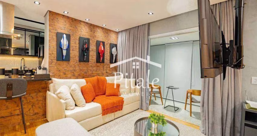 Apartamento com 1 dormitório à venda, 52 m² por R$ 875.000,00 - Residencial Seis (Alphaville) - Santana de Parnaíba/SP
