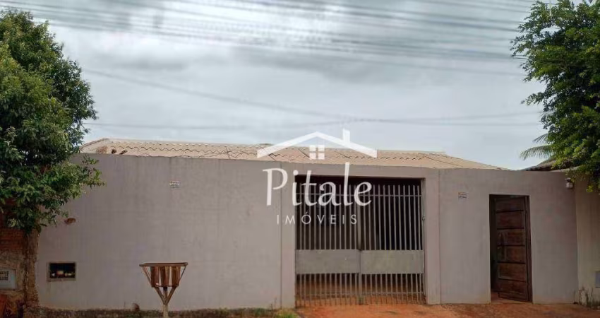 Casa com 1 dormitório para alugar, 30 m² por R$ 600/mês - Jardim Colorado - Campo Grande/MS