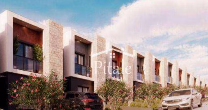 Sobrado com 3 dormitórios à venda, 134 m² por R$ 750.000,00 - Caiapia - Cotia/SP