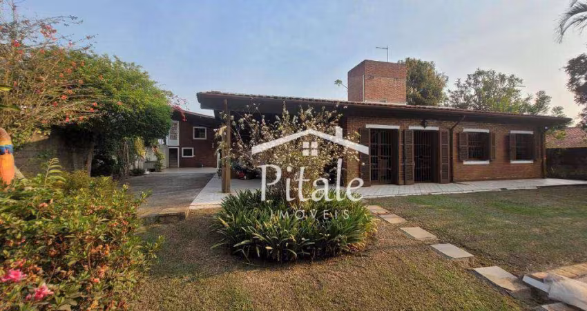 Chácara com 3 dormitórios para alugar, 1500 m² por R$ 6.500,00/mês - Chácara Canta Galo - Cotia/SP