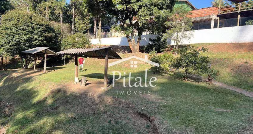 Chácara com 1 dormitório à venda, 3000 m² por r$ 750.000,00 - jardim alvorada - santana de parnaíba/sp