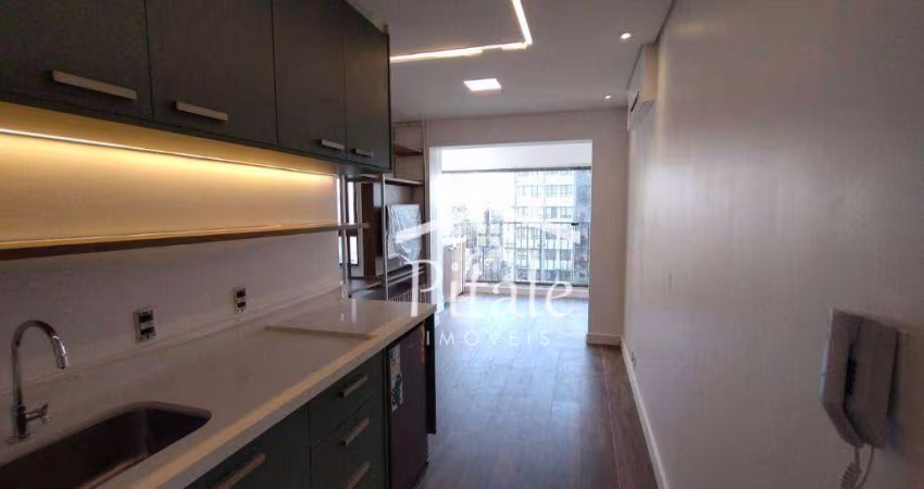 Apartamento com 1 dormitório, 34 m² - venda por R$ 700.000,00 ou aluguel por R$ 6.827,00/mês - Alto de Pinheiros - São Paulo/SP
