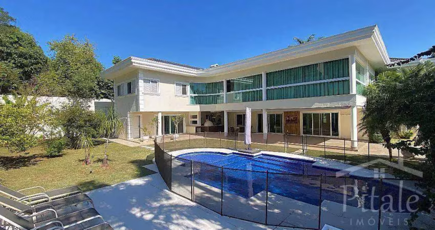 Casa com 4 dormitórios à venda, 870 m² por r$ 11.890.000,00 - residencial tamboré - barueri/sp