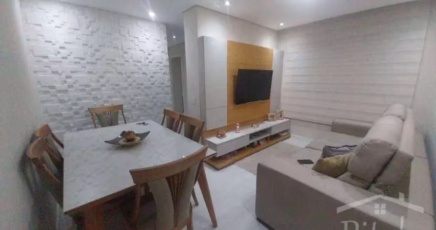 Apartamento com 2 dormitórios à venda, 53 m² por r$ 240.000 - jardim helena - carapicuíba/sp