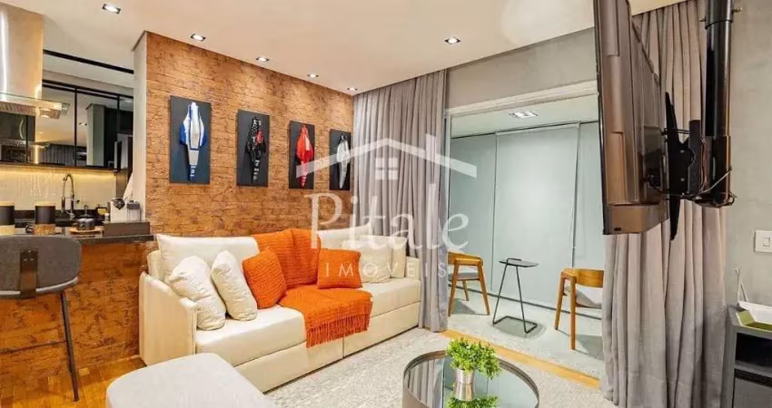 Apartamento com 1 dormitório à venda, 52 m² por r$ 875.000,00 - residencial seis (alphaville) - san