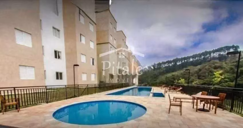Apartamento com 2 dormitórios à venda, 48 m² por r$ 205.000,00 - petrópolis - cotia/sp