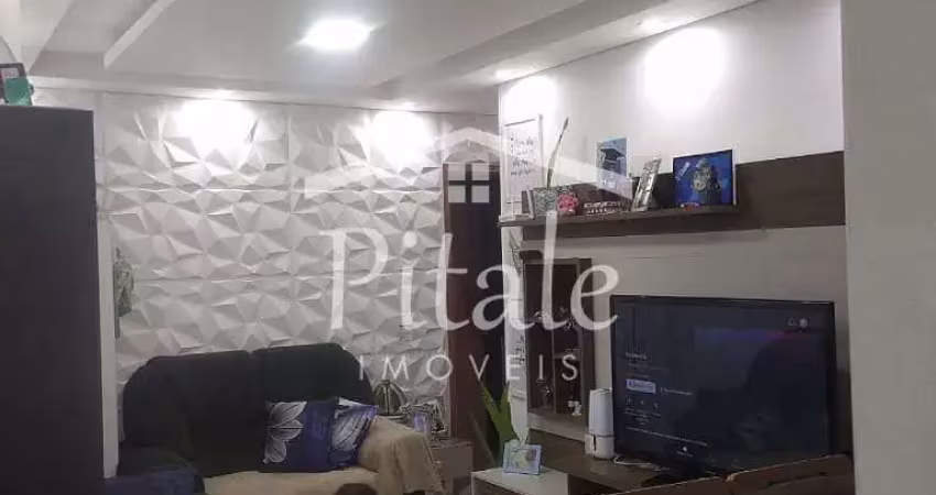 Apartamento com 2 dormitórios à venda, 50 m² por r$ 254.400 - altos de jordanésia (jordanésia) - ca