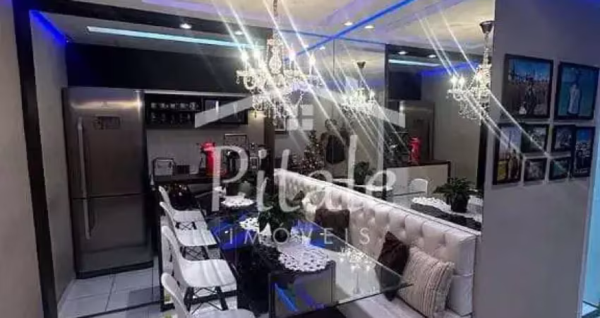 Apartamento com 2 dormitórios à venda, 51 m² por r$ 397.500,00 - jardim monte alegre - taboão da se
