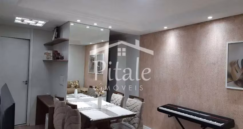 Apartamento com 2 dormitórios à venda, 44 m² por r$ 287.000,00 - recanto vista alegre - cotia/sp