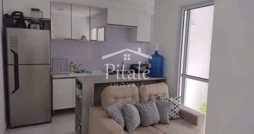 Apartamento com 2 dormitórios à venda, 45 m² por r$ 250.000,00 - chácara nossa senhora de fátima -