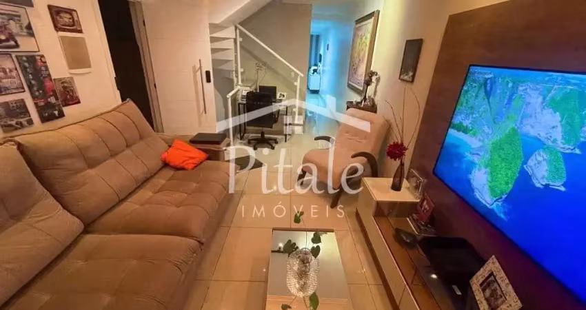 Sobrado com 3 dormitórios à venda, 160 m² por r$ 720.000,00 - jardim rio das pedras - cotia/sp