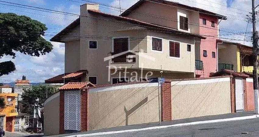 Sobrado à venda, 164 m² por r$ 742.000,00 - jardim vila galvão - guarulhos/sp