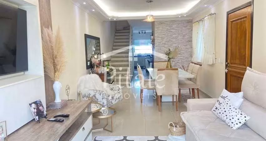 Sobrado com 3 dormitórios à venda, 125 m² por r$ 709.000,00 - jardim rio das pedras - cotia/sp