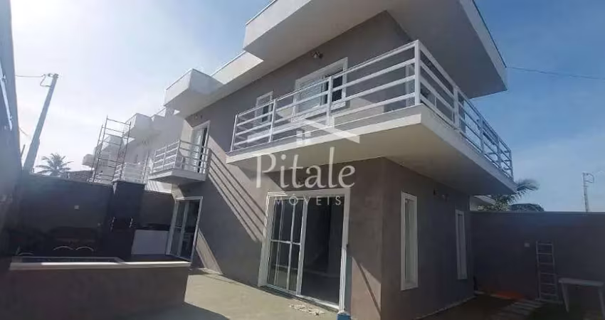 Sobrado com 3 dormitórios à venda, 160 m² por r$ 890.000,00 - balneário gaivota - itanhaém/sp