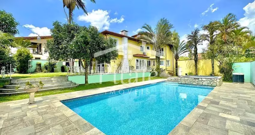 Casa com 4 dormitórios à venda, 753 m² por r$ 3.500.000,00 - são paulo ii - cotia/sp