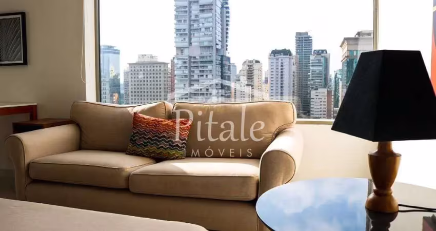 Apartamento com 1 dormitório para alugar, 38 m² por r$ 5.501,00/mês - vila olímpia - são paulo/sp